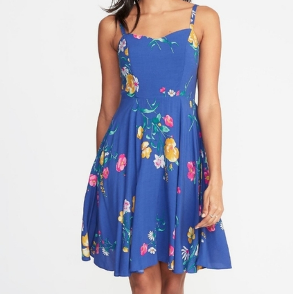Small Old Navy Fit & Flare Cami Dress